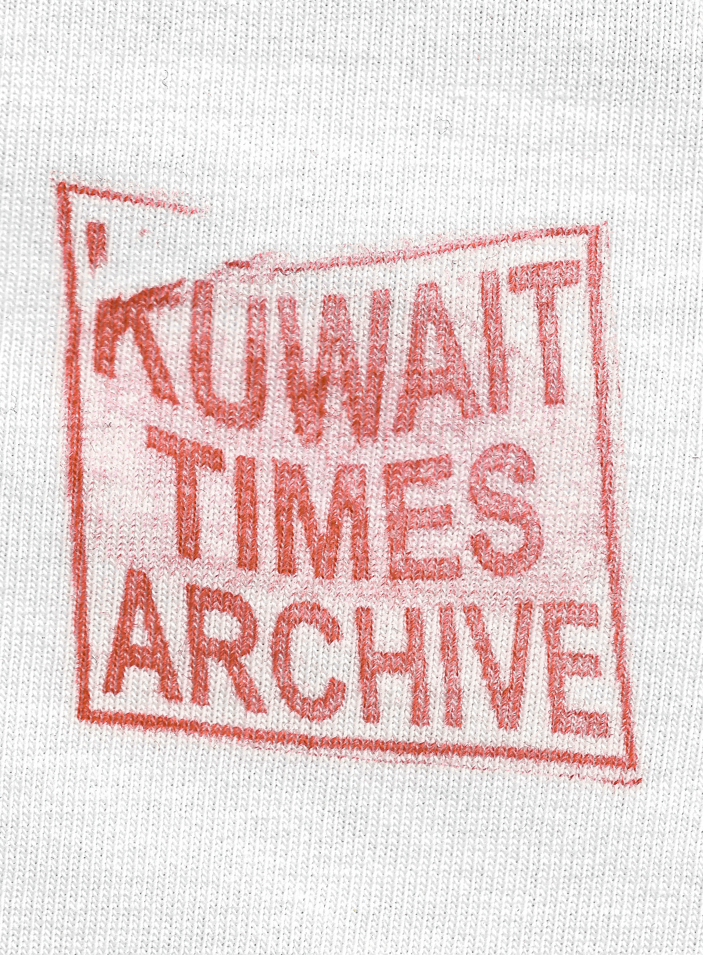 Kuwait Times Archive Shirt